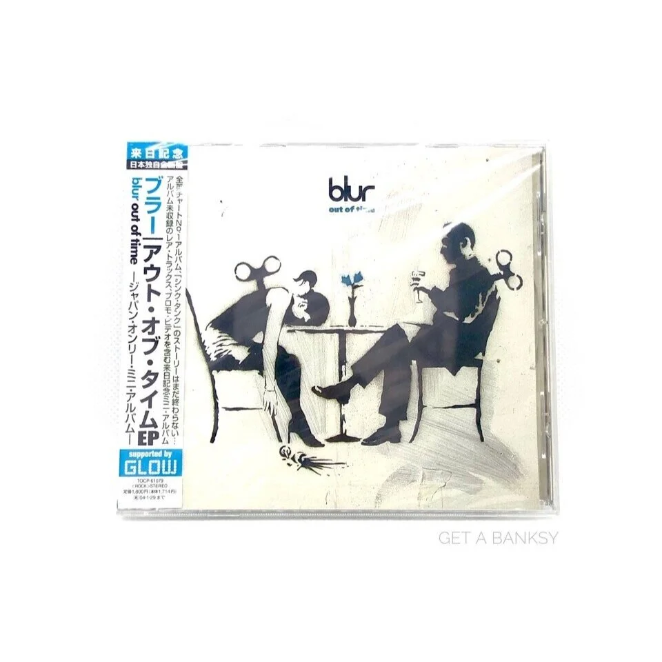Blur Out of Time Japanese CD Banksy Cover artwork — Get a Banksy